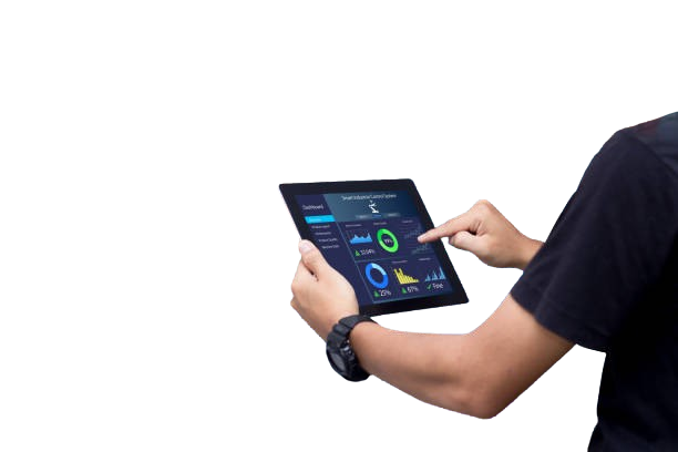 Smart Production Dashboard Tablet